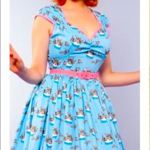 Pin up couture retro dress